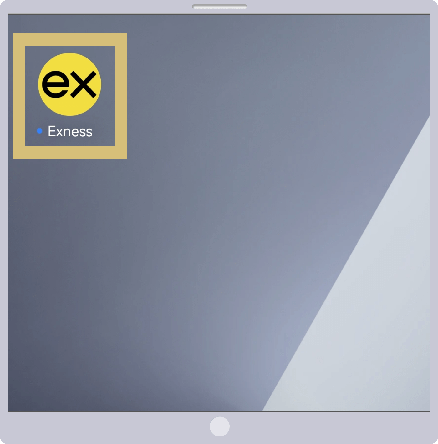 Exnessホーム画面アイコン